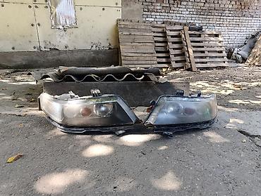 полиров: Комплект передних фар Honda 2004 г., Б/у, Оригинал, Япония — 1