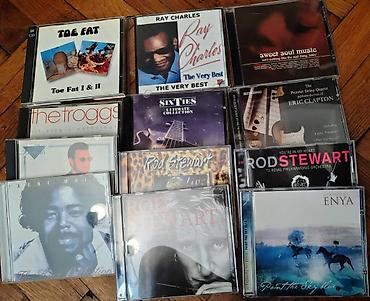Kasete, CD i DVD: Neki CD su neotpakovani i potpuno novi. Ima ih preko 300. Kolekcija — 4