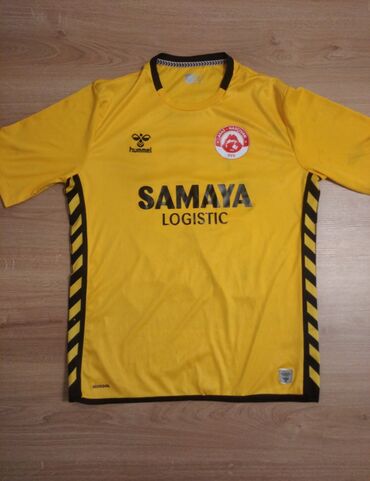 Futbolkalar: Futbolka, Nike, L, rəng - Sarı — 9