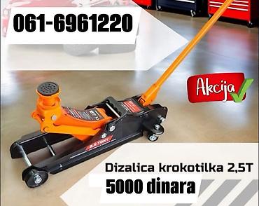 alati beograd: Dizalica “krokodilka” 2,5T - Hidraulična podna dizalica za automobile — 1