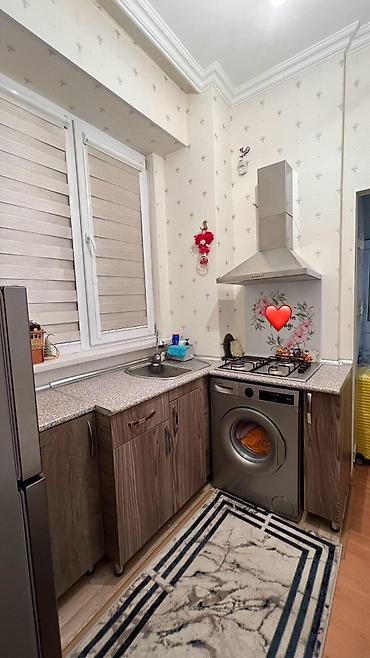kiraye evler elmler metrosu: Kirayə üçün 1 otaqlı, tam mebel və texnika ilə təchiz olunmuş kuxnası — 8