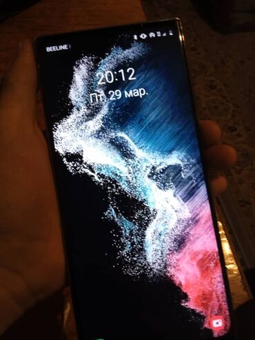 телефоны xiaomi redmi 9c: Samsung Galaxy S22 Ultra, Колдонулган, 512 ГБ, түсү - Кара, 1 SIM
