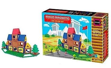 gravity falls: MAGIC MAGNETIC Log House Set — магнитный конструктор для строительства — 1