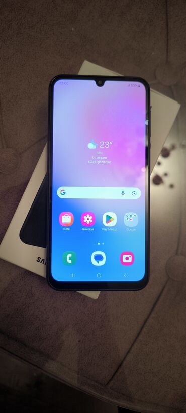 pitminutka kreditle: Samsung Galaxy A24 4G, 128 GB, rəng - Qara, Sensor, Barmaq izi, Simsiz şarj