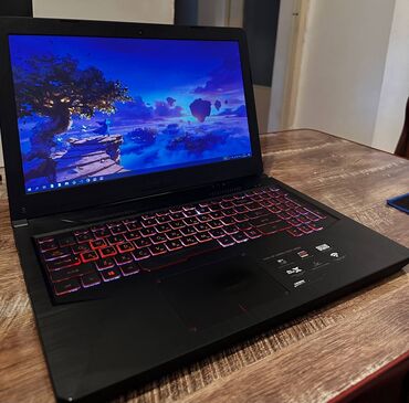 пк игра: Ноутбук, Asus, 16 ГБ ОЭТ, Intel Core i5, 15.6 ", Колдонулган, Оюндар үчүн, эс тутум HDD + SSD