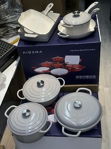 Наборы посуды: Супер акция набор чугунной посуды AIDEMA🔥🔥🔥🔥🔥🔥🔥🔥 Бесплатная доставка 🚚 — 6