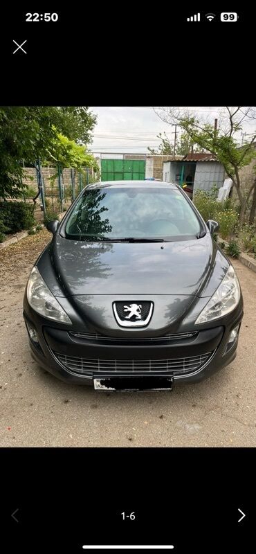Peugeot: Peugeot 308: 1.6 l | 2008 il 12000 km Hetçbek