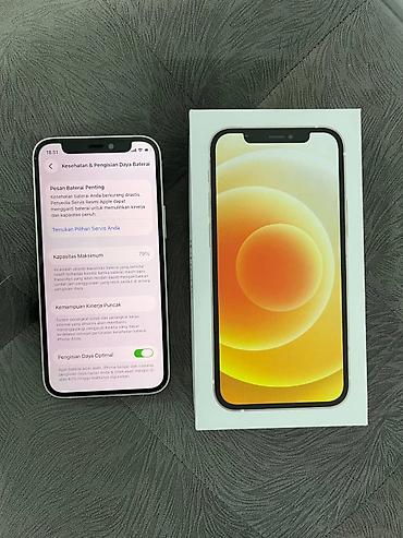 Apple iPhone: IPhone 12, 128 GB, Ağ, Zəmanət, Simsiz şarj, Face ID — 5