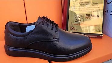 Ayaqqabılar: Məhsul: Kişi ayaqqabıları – klassik və gündəlik modellər - Rəng: qara — 39