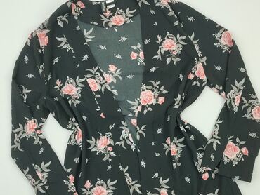 eleganckie bluzki w kwiaty: Blouse, S (EU 36), condition - Very good