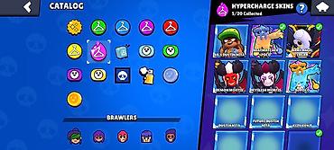 ikona: Brawl Stars hesabı – zəngin kosmetik kolleksiya - Kataloq bölməsi — 8