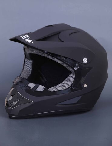 156 объявлений | lalafo.kg: Продаю шлем. Мотошлем кроссовый. Обхват головы 59-60см. Размер L