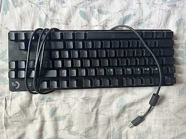 notebook: Клавиатура, Logitech, Механическая, Проводное подключение, Размер: 80% — 1