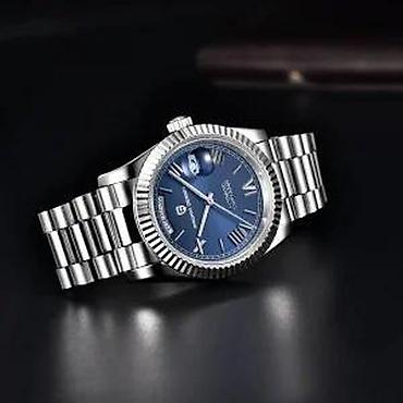 Ručni satovi: PAGANI DESIGN PD-1752 - Plava - Rolex Day-Date Homage Potpuno nov — 9