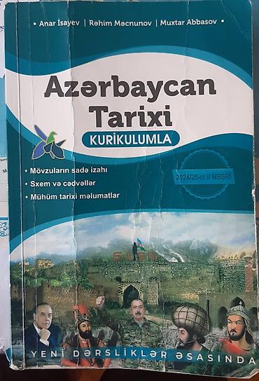 anar isayev: Anar İsayev tarix kitabı. Həm Azərbaycan həm də Ümumi tarix birlikdə — 1