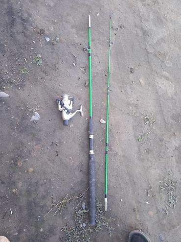 Удочки и спиннинги: Спиннинговый комплект для рыбалки - Удилище Crocodile 210 - Длина — 11