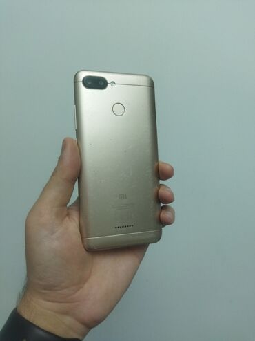 Redmi: Redmi 6, 32 GB, rəng - Qızılı, Barmaq izi — 9