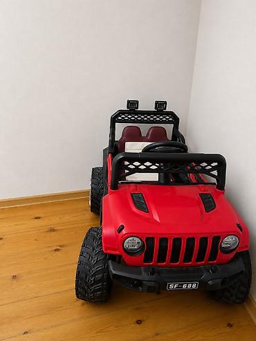 uşaq maşınları ucuz: 150 AZN Usaq ucun elektirikli mini qirmizi avtomobil — 2