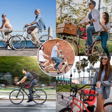 Dodaci za bicikl: Dečije prednje sedište za bicikl sa ojačanom dvotačkastom podrškom - — 7