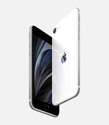Apple iPhone: IPhone SE 2020, Б/у, 64 ГБ, Белый, 77 %
