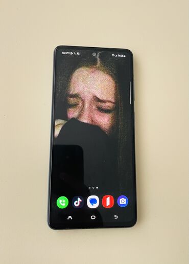 psp kart: Samsung Galaxy A52, 128 ГБ, цвет - Синий, Отпечаток пальца, Две SIM карты, Face ID