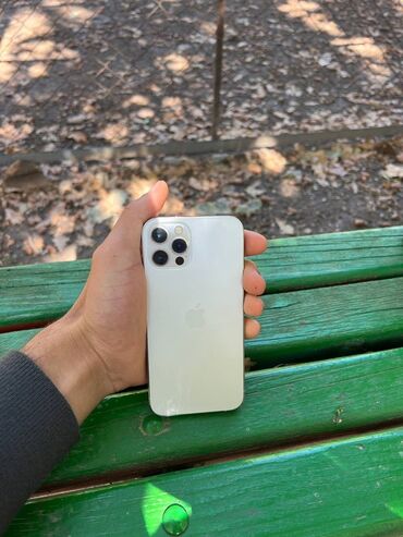 айфон 12 про купить: IPhone 12 Pro, Күмүш, 80 %