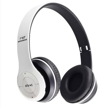 Slušalice: Slusalice Bezicne P47 nove,ispravne,mogucnost povezivanja sa svim