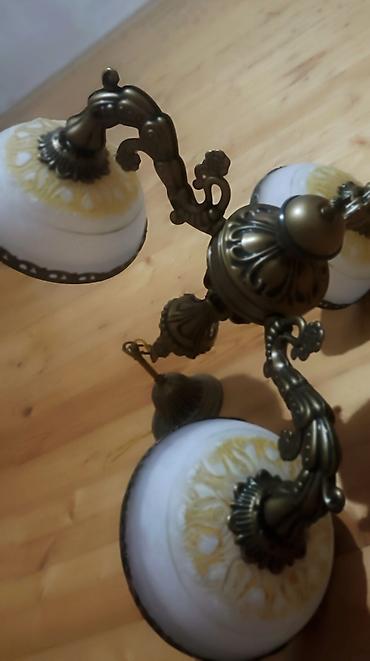 işıq generatorları: Çılçıraq, 3 lampa, Metal — 2