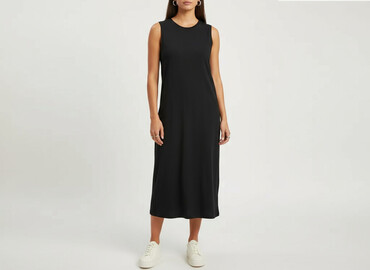 dzianinowe sukienki maxi: H&M Basic, Sukienka damska, rozmiar M