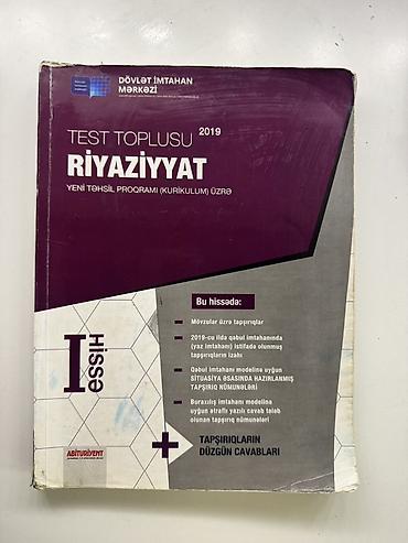 Testlər: Məhsul: “Test Toplusu 2019 – Riyaziyyat (Yeni Təhsil Proqramı – — 1