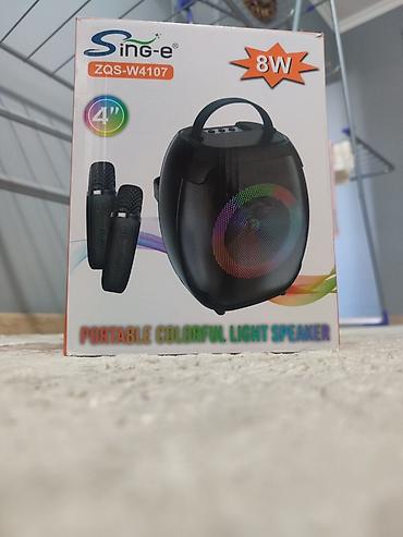 se electronics: Портативная акустика Sing-e ZQS-W4107 - Мощность: 8 Вт - Диаметр — 1