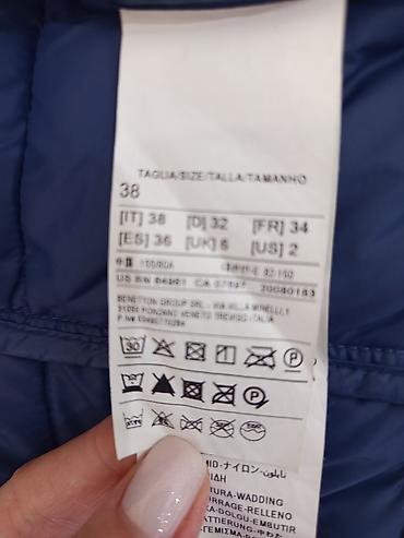 bomber kurtka: Puxovik kurtka, Sisley, S — 4
