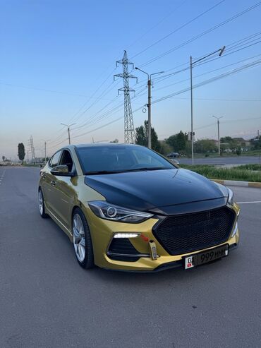 электромобиль в рассрочку в бишкеке: Hyundai Avante: 2018 г., 1.6 л, Бензин, Седан