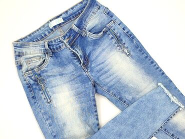 jeansy z lampasami damskie: Jeans for women, size M (EU 38)