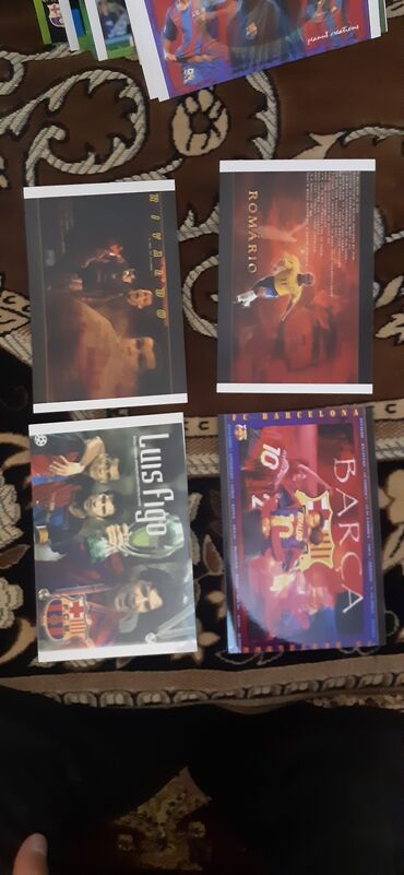 Digər kitablar və jurnallar: Barselona futbol şəkilləri.405 ədəddir — 20