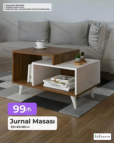Düz masa, Açılmayan, Təkərsiz, Laminat, Zəmanətsiz