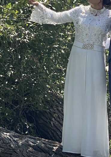 ретро платье: Кече көйнөгү, Узун модель, Жеңдери менен, M (EU 38)