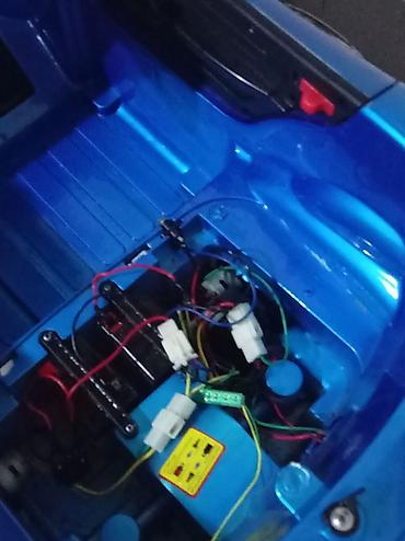 Uşaq üçün elektrik maşınları: Uşaq üçün elektrikli mini maşın – mavi rəng Xüsusiyyətlər: - 1 — 7