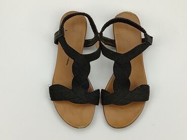 t shirty damskie guess czarne: Sandals for women, 40, condition - Fair