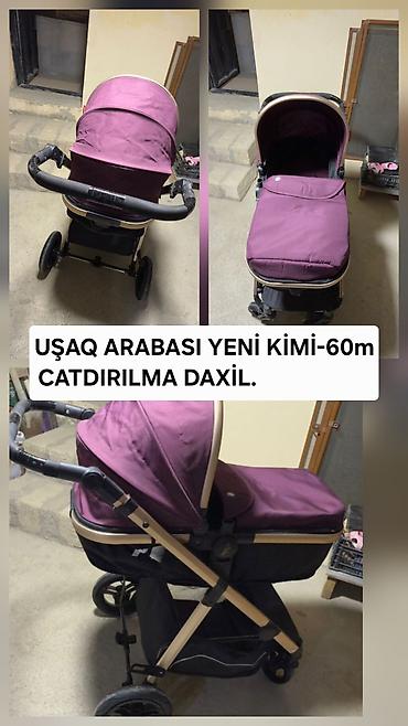 Uşaq arabaları: “Hello Baby” markalı yaylıq uşaq arabası - Rəng: çəhrayı-bənövşəyi — 3