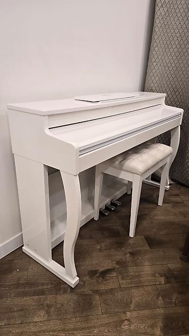Musiqi alətləri: Euphonia rəqəmsal piano – ağ rəngli salon tipli korpus və klassik — 1