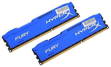4 x: Оперативная память (RAM) для ПК, Б/у, Kingston Fury, 16 ГБ, DDR3, 1600 МГц — 2