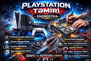 ördək şəkli: Təmir Sony Playstation, Nasazlığın aradan qaldırılması, Pulsuz diaqnostika — 1