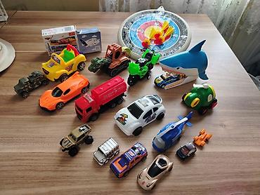 oyuncaq kamaz type 1: Uşaq üçün müxtəlif oyuncaqlar. Hamisi birlikda satilir, 10azn. Unvan — 3