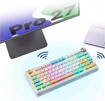 logitech superlight 2: Клавиатура, Механическая, Bluetooth, Проводное подключение, Размер: 75% — 3