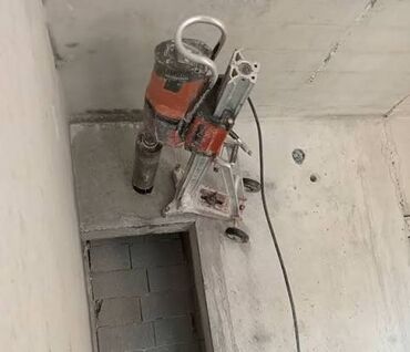 Beton işləri: #Betonkesme #betondeşmə Beton kubik kərpic - dən kəsim deşim — 7