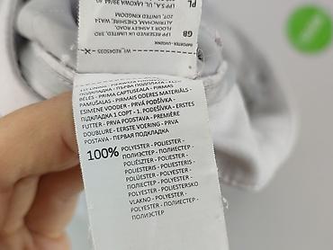 straight fit: Spodnie materiałowe damskie, rozmiar M — 5
