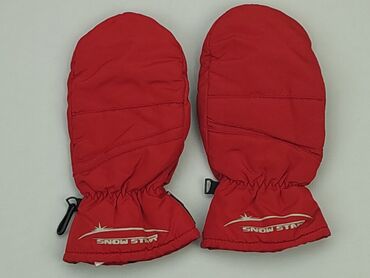 czerwone spodnie chłopięce 116: Rękawiczki, 22 cm, stan - Dobry