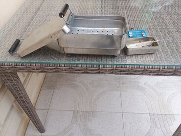kislorod balonu satilir: Paslanmayan poladdan tibbi sterilizator dəsti - Material: paslanmayan