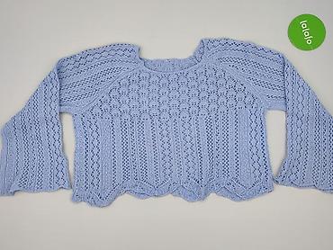 błękitny sweter: Sweter damski, rozmiar XL — 2